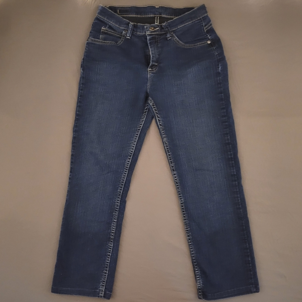 Lee | Women's Riders Blue Jeans 8 Petite